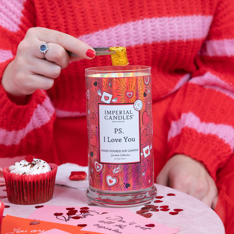 P.S. I Love You Jewel Candle