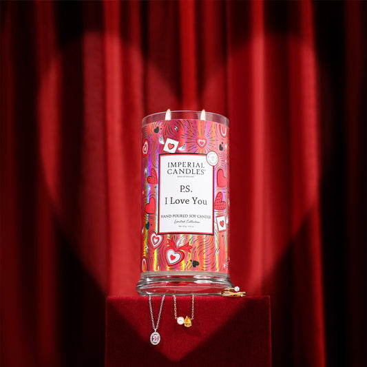 P.S. I Love You Jewel Candle