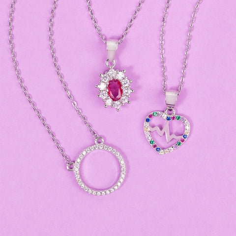 Mystery 925 Sterling Silver Necklace