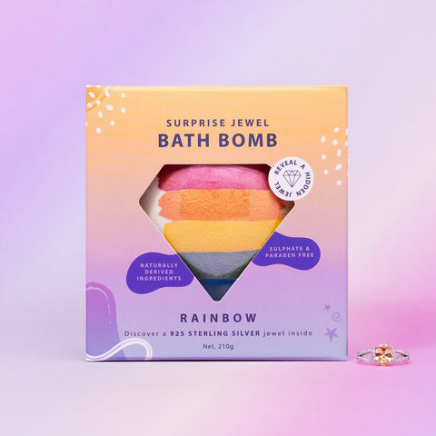 Rainbow Bath Bomb